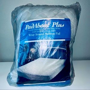 WHITE QUEEN SIDE MATTRESS COVER